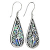 Paua Overlay Earrings