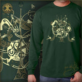 Keltic T-Shirt - Celtic Musicians Long Sleeved
