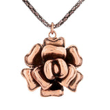 Copper Rose Pendant