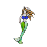 Mermaid Stained Glass
