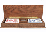 Oak Cribbage Set