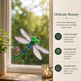Stained Glass Dragonfly