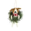 Felted Dog Ornament