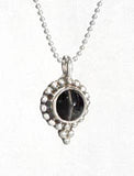 Black Mother Of Pearl Necklace