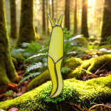 Banana Slug Stained Glass