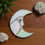 Mr. Moon Stained Glass