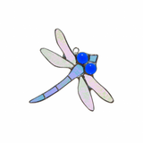 Small Dragonfly Stained Glass
