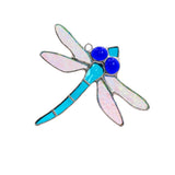Small Dragonfly Stained Glass