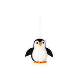 Felted Penguin Ornament