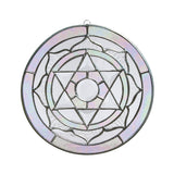 Light Chakra Stained Glass