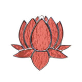 Small Lotus Stained Glass