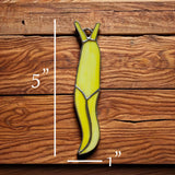 Banana Slug Stained Glass