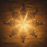Moroccan Snowflake Lantern