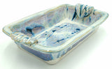 Liscom Hill Pottery - Seafoam and Teal Baking Dish