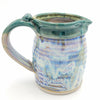 Liscom Hill Pottery - Black and Blue with Teal Creamer Pitcher