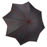 Umbrella - Red and Black Swirl