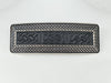 Barrette - Pewter and Leather