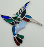 Hummingbird Stained Glass