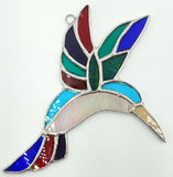 Hummingbird Stained Glass