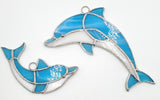 Dolphin Stained Glass