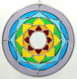 Stained Glass Lotus Mandala