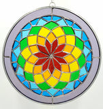 Stained Glass Starburst Mandala