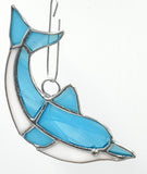 Dolphin Stained Glass