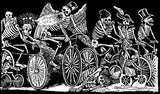 Day of The Dead T-Shirt - Bicycle Race Short Sleeved