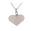 Necklace - Rose Quartz Heart