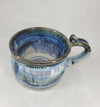 Liscom Hill Pottery - Black and Blue Soup Mug