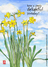 Makino Studios Card - Daffodil Birthday