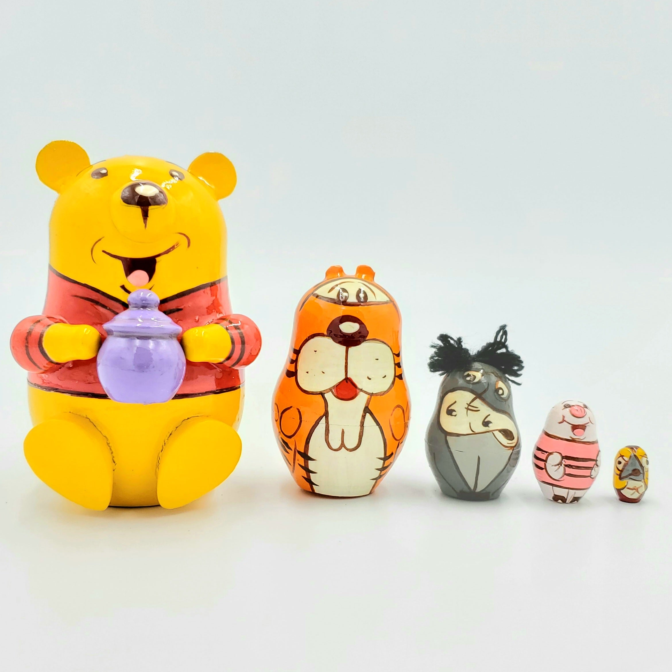 Winnie the pooh store nesting dolls