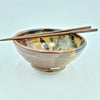 Liscom Hill Pottery - Woo Blue Landscape Chopstick Bowl