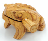 Musical Wooden Frog