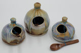 Liscom Hill Pottery - Mels Landscape Salt Cellar