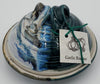 Liscom Hill Pottery - Black and Blue with Teal Garlic Roaster