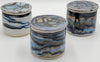 Liscom Hill Pottery - Black and Blue French Butter Dish