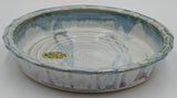 Liscom Hill Pottery - Seafoam and Teal Pie Plate