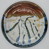 Liscom Hill Pottery - Black and Blue Landscape Round Serving Platter