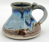 Liscom Hill Pottery - Black and Blue Landscape Motion Mug