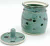 Liscom Hill Pottery - Seafoam Garlic Keeper