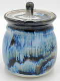 Liscom Hill Pottery - Black and Blue Jam Pot