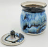 Liscom Hill Pottery - Black and Blue Jam Pot
