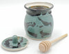 Liscom Hill Pottery - Seafoam Honey Pot