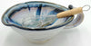 Liscom Hill Pottery - Black and Blue Whip Bowl