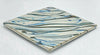 Liscom Hill Pottery - Black and Blue Square Plate