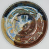 Liscom Hill Pottery - Black and Blue Landscape Chip and Dip