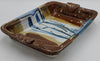 Liscom Hill Pottery - Black and Blue Landscape Baking Dish