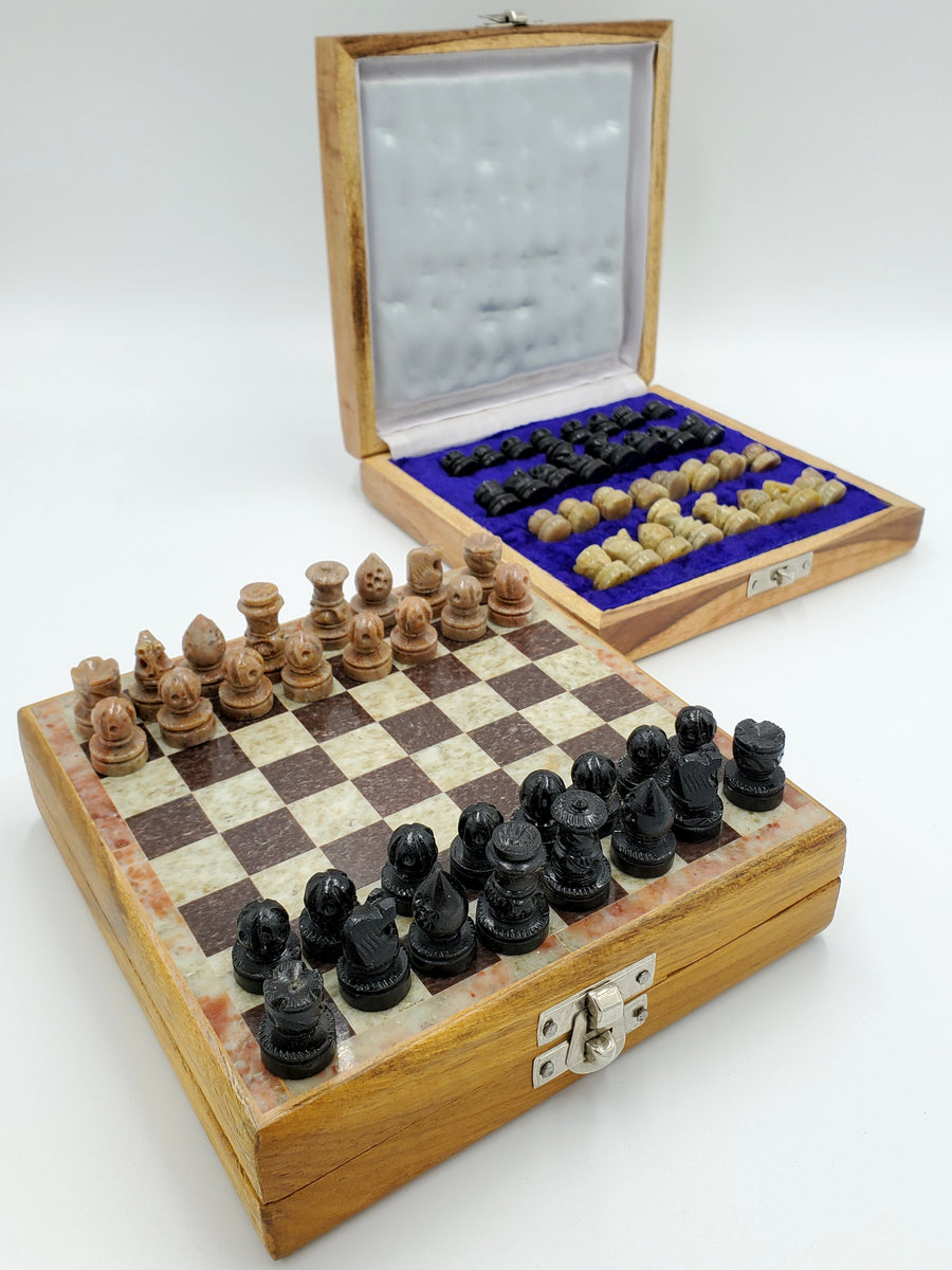 Stone Chess Set – Many Hands Gallery
