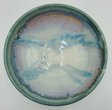 Liscom Hill Pottery - Seafoam and Teal Serving Bowl
